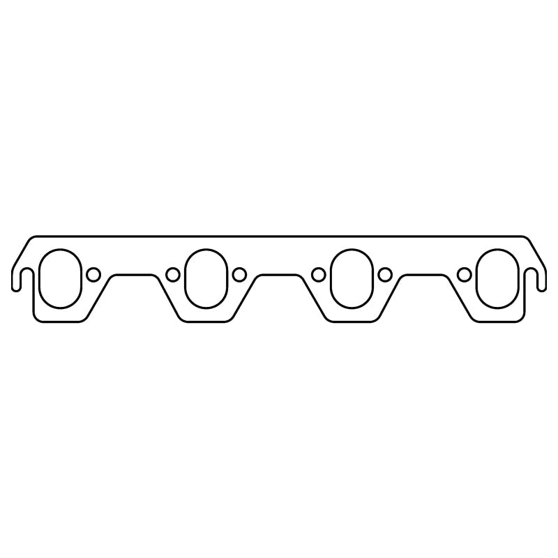 Cometic Gasket Cometic Ford 302/351 Small Block V8 .094in HTG Exhaust Manifold Gskt Set-1.750in x 1.250in Oval Port C15306HTG