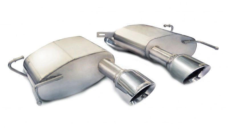 Corsa Performance 11-13 Cadillac CTS Coupe V 6.2L V8 Polished Sport Axle-Back Exhaust