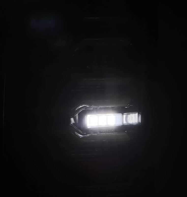 AlphaRex 07-13 Chevrolet Silverado 1500 (Ex. Hybrid Models) LUXX-Series LED Tail Lights Alpha-Black 620090 *Discontinued