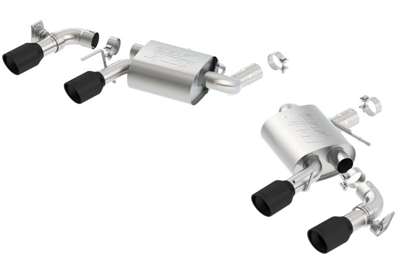 Borla 2016 Chevy Camaro V8 SS AT/MT ATAK Rear Section Exhaust w/ Dual Mode Valves Ceramic Black 11925CB