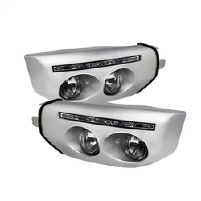 Spyder Toyota FJ Cruiser 07-14 Fog Lights W LED Daytime Running Lights w/swch- Clear FL-DRL-TFJ07-C 5070555