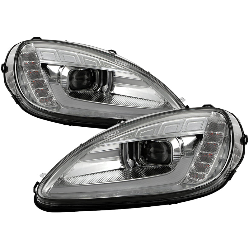 SPYDER Apex Series 05-13 Chevrolet C6 Corvette Hi Powered LED Module Headlights 5087942