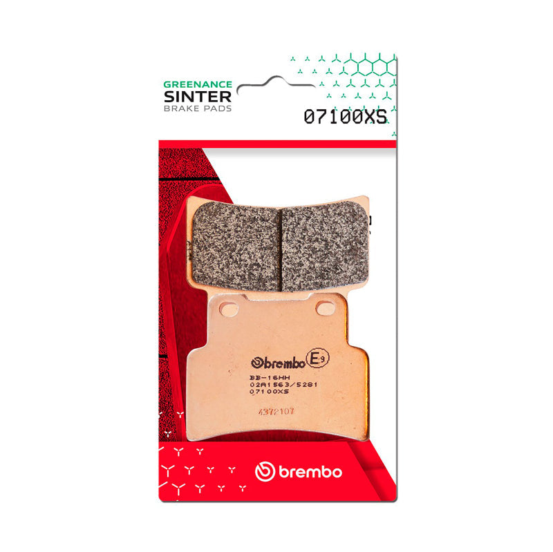 Brembo OE 12-14 Kymco Xciting i 400cc Sinter Brake Pad - Front 07100XS