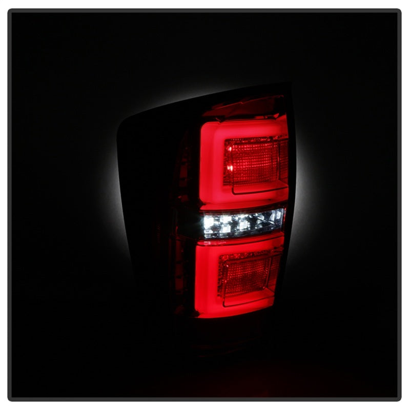 Spyder 16-17 Toyota Tacoma LED Tail Lights - Red Clear (ALT-YD-TT16-LED-RC) 5085757