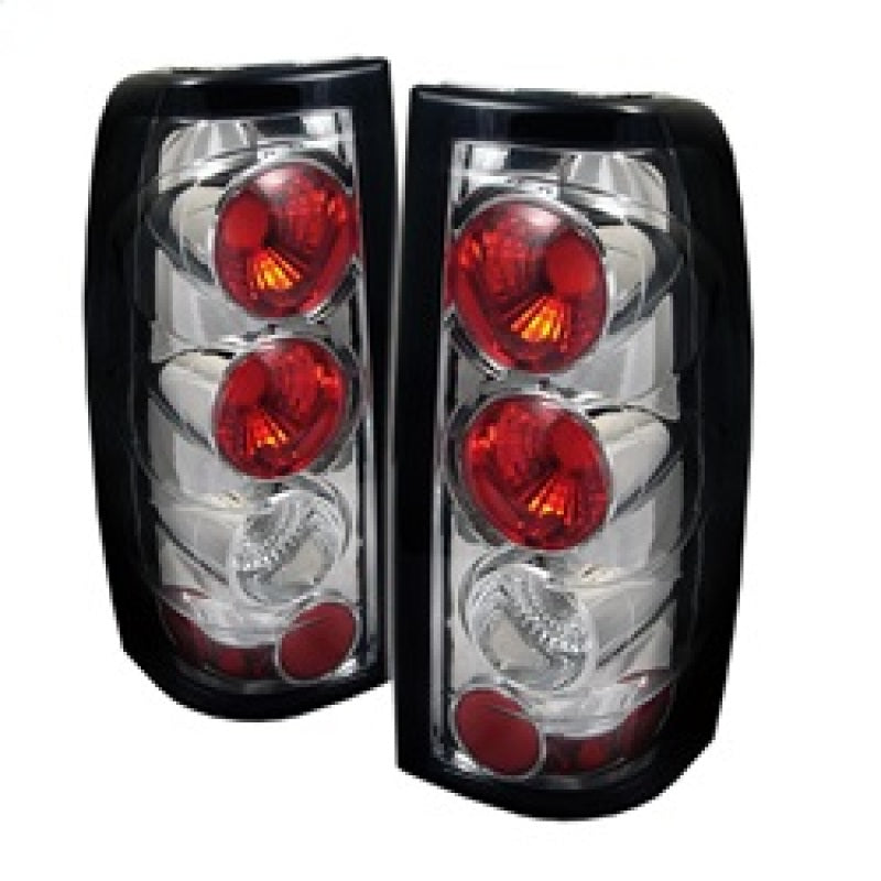 Spyder Chevy Silverado 1500 99-02 Euro Tail Lights G2 Version Chrm ALT-YD-CS99-G2-C 5002020