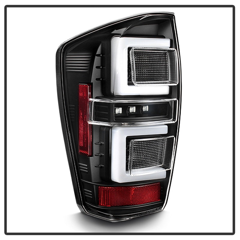 Spyder 16-17 Toyota Tacoma LED Tail Lights - Black (ALT-YD-TT16-LED-BK) 5085733