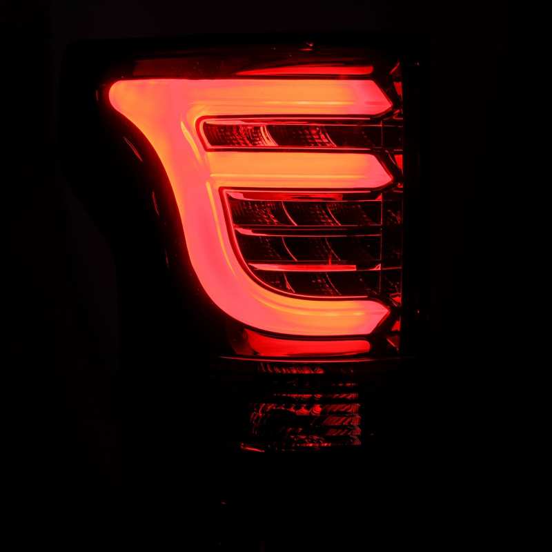 AlphaRex 15-17 Ford F-150 (Excl Models w/Blind Spot Sensor) PRO-Series LED Tail Lights Red Smoke 652020 *Discontinued