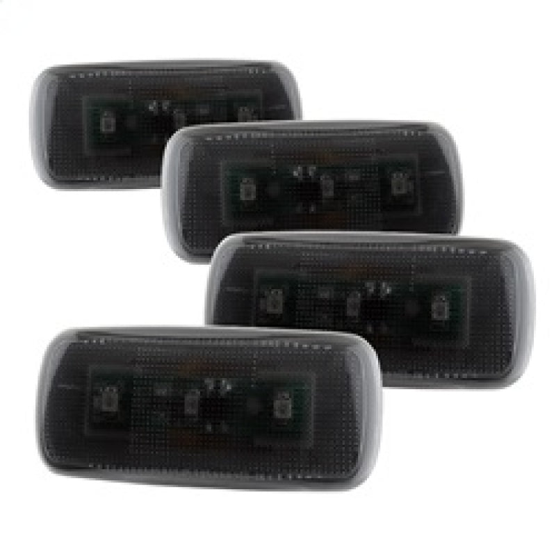 SPYDER Xtune Dodge Ram 10-14 Dually 2 Red LED 2 Amber LED Fender Lights 4pcs Smoke ACC-LED-DR10-FL-SM 9924781