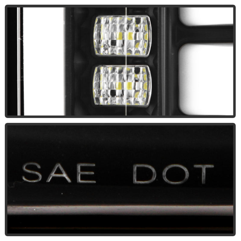 SPYDER 21-23 Ford Bronco (Factory LED Model Only) LED Tail Lights - Black (ALT-YD-FB21LED-LED-BK) 5088765