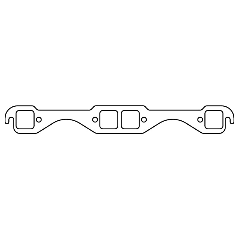 Cometic Gasket Cometic Chevy Gen1 Small Block V8 .043in Copper Exhaust Mani Gskt Set-1.480in x 1.450in Square Ports C15190C