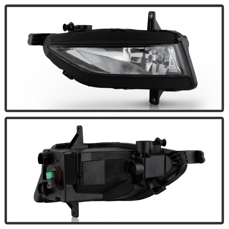 Spyder VW Jetta 19-20 OEM Style Fog Lights w/Universal Switch - Clear (FL-VJ2019-C) 5087164