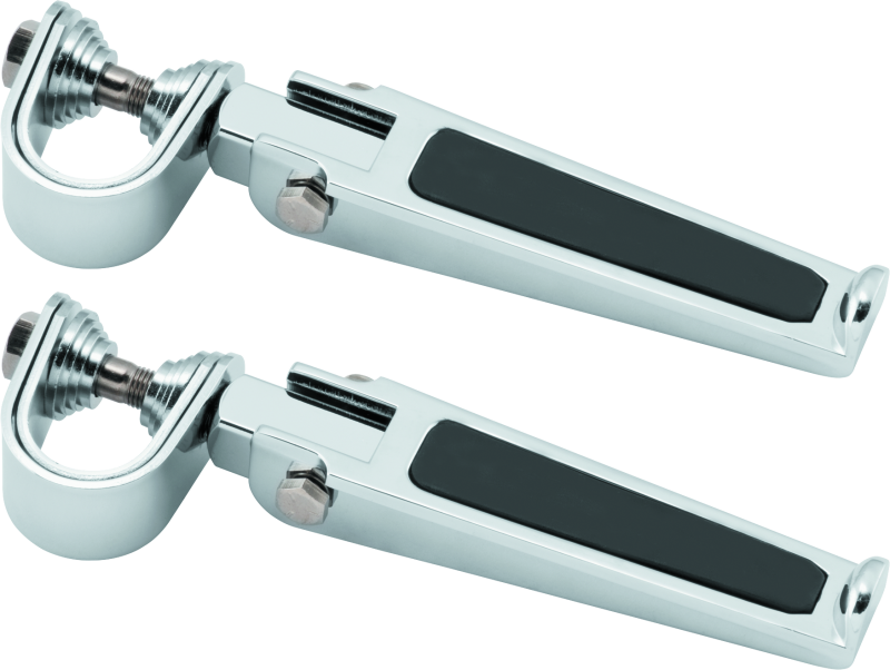 BikeMaster Footpegs Rubber 1-1/4in - Pair 171211