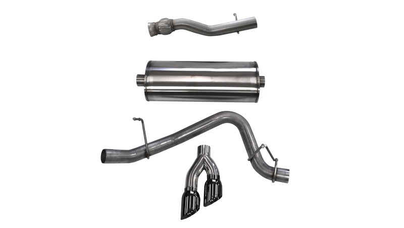 Corsa Performance 2015 GMC Yukon Denali XL 6.2L V8 3in Cat-Back Single Side Exit Twin 4i