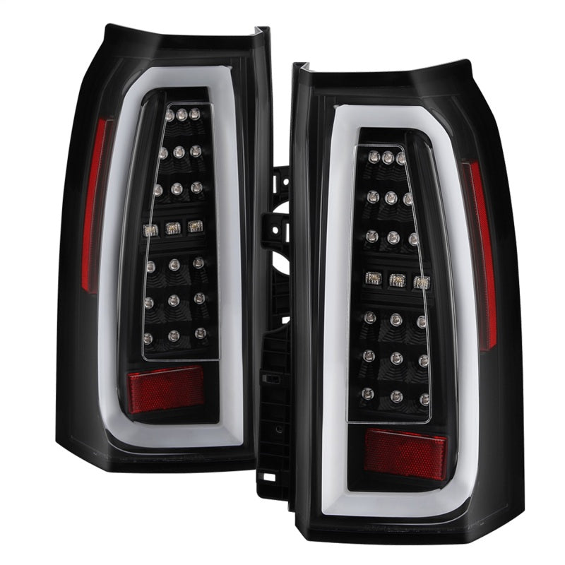 Spyder Chevy Tahoe / Suburban 15-17 Light Bar LED Tail Lights - Black (ALT-YD-CTA15-LED-BK) 5084583