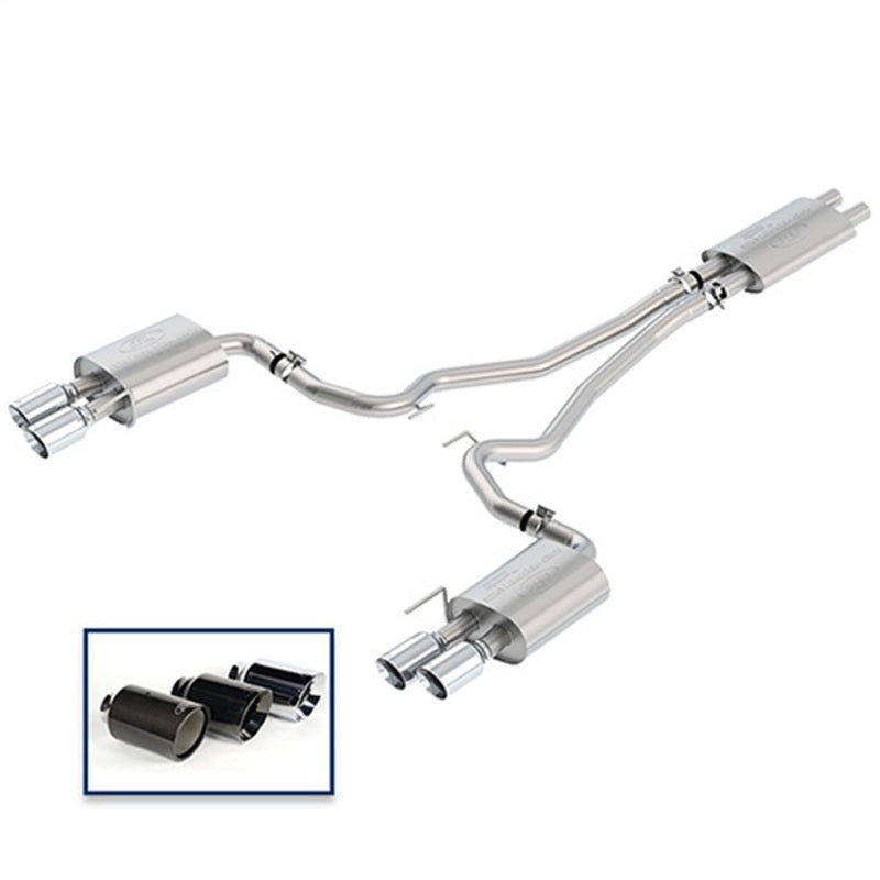 Ford Performance Parts Ford Racing 2018 Mustang Gt 5.0L Cat-Back Touring Exhaust System