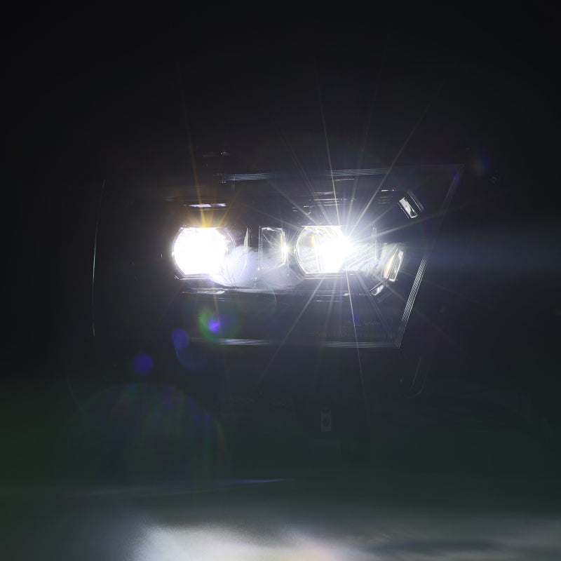AlphaRex 19-22 Ram 1500 LUXX LED Projector Headlights Alpha Black 880575 *Discontinued