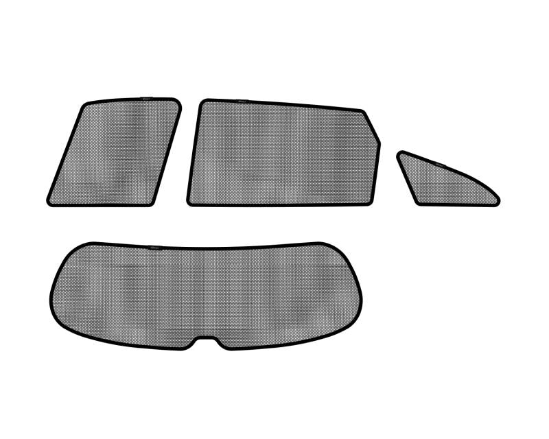 3D MAXpider 2011-2013 Kia Sorento Black Sun Shades - Complete Set S1KA0090