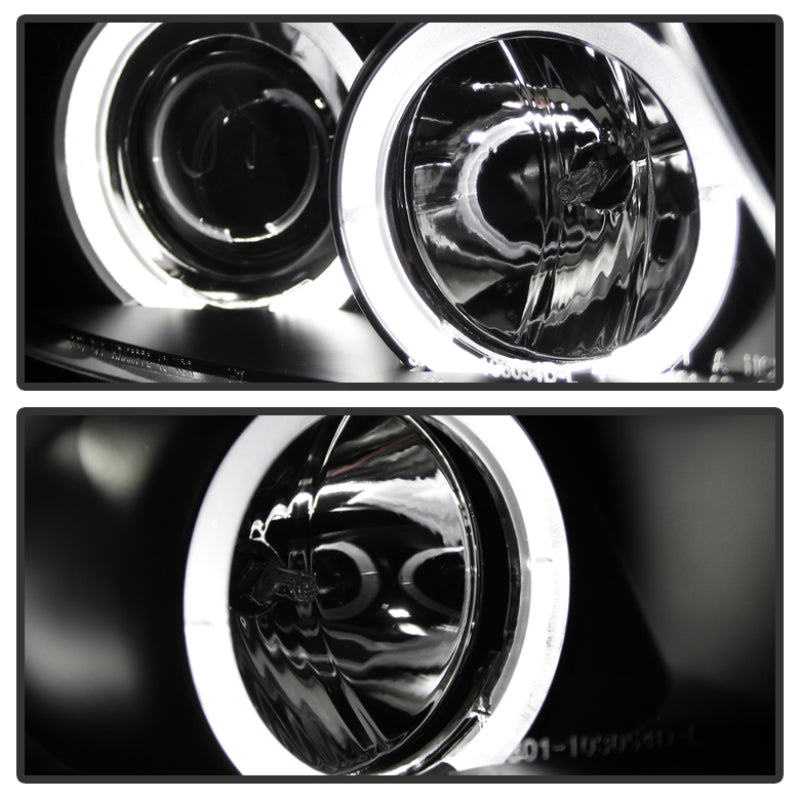 Spyder BMW E90 3-Series 06-08 Projector LED Halo Amber Reflctr Rplc Bulb Blk PRO-YD-BMWE9005-AM-BK 5009005