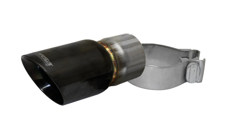 Corsa Single Universal 2.5in Inlet / 3in Outlet Black PVD Pro-Series Tip Kit TK001BLK
