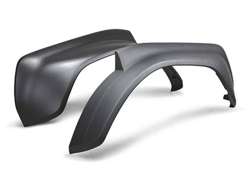 Ford Racing 22-24 Ford Bronco Raptor Carbon Fiber Rear Fender Flare Set - Matte Finish M-16268-BMR