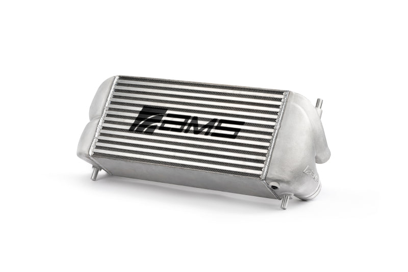 AAUSA AMS Performance 2015+ Ford F-150 & Raptor 2.7L/3.5L EcoBoost Stock Loc. Intercooler (Silver w/ Logo)