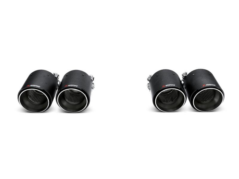 Akrapovic 14-17 BMW M3/M4 (F80/F82) Tail Pipe Set (Carbon) TP-CT/26