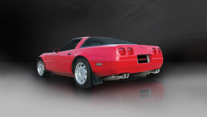 Corsa Performance 92-95 Chevrolet Corvette C4 5.7L V8 LT1 Sport Cat-Back Exhaust