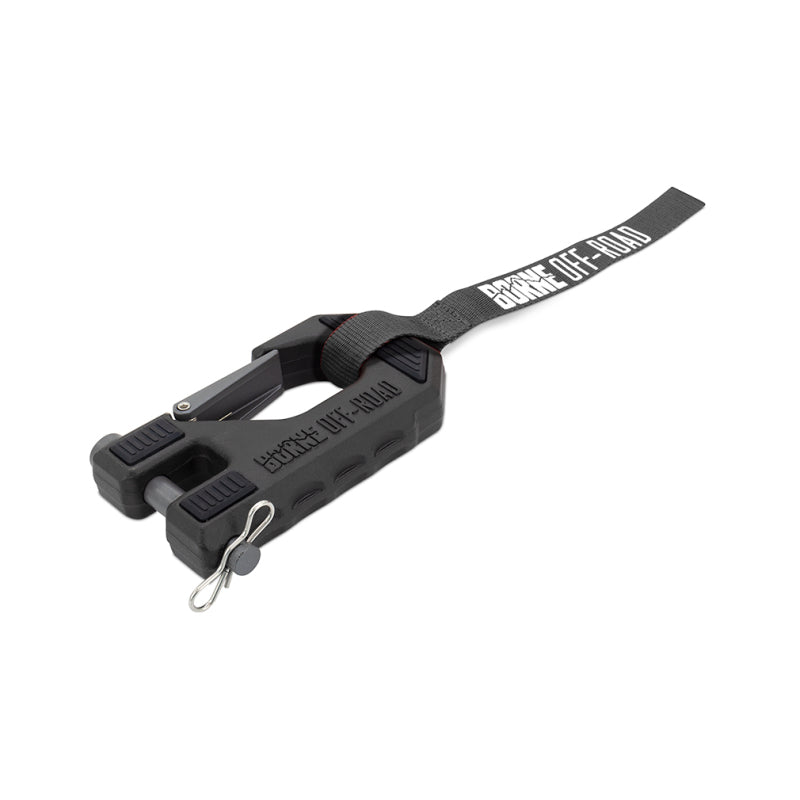 Borne Off-Road Winch Hook - 3/8in Rope - Hand Strap - Orange BNWN-SR-38-85KOR