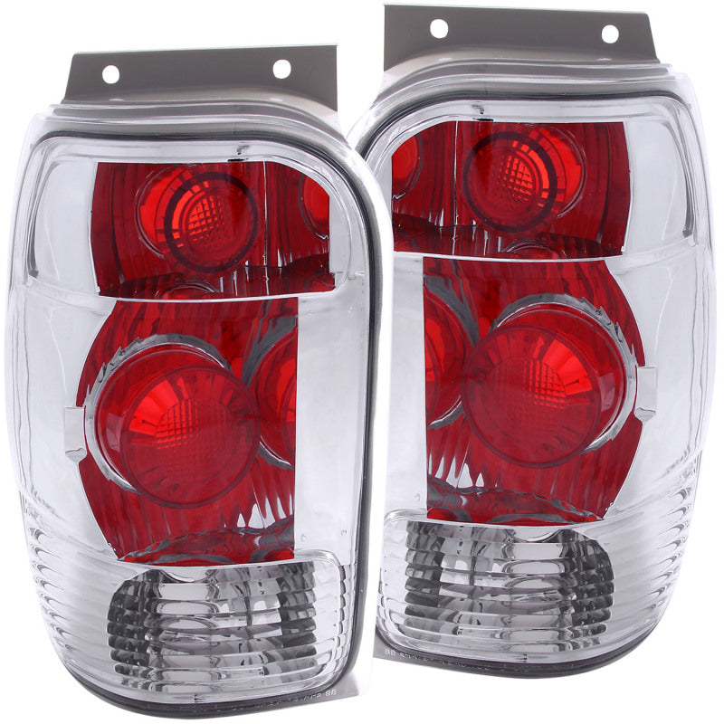 Anzo FORD EXPLORER 98-01 / MOUNTAINEER 98-01 TAIL LIGHTS CHROME