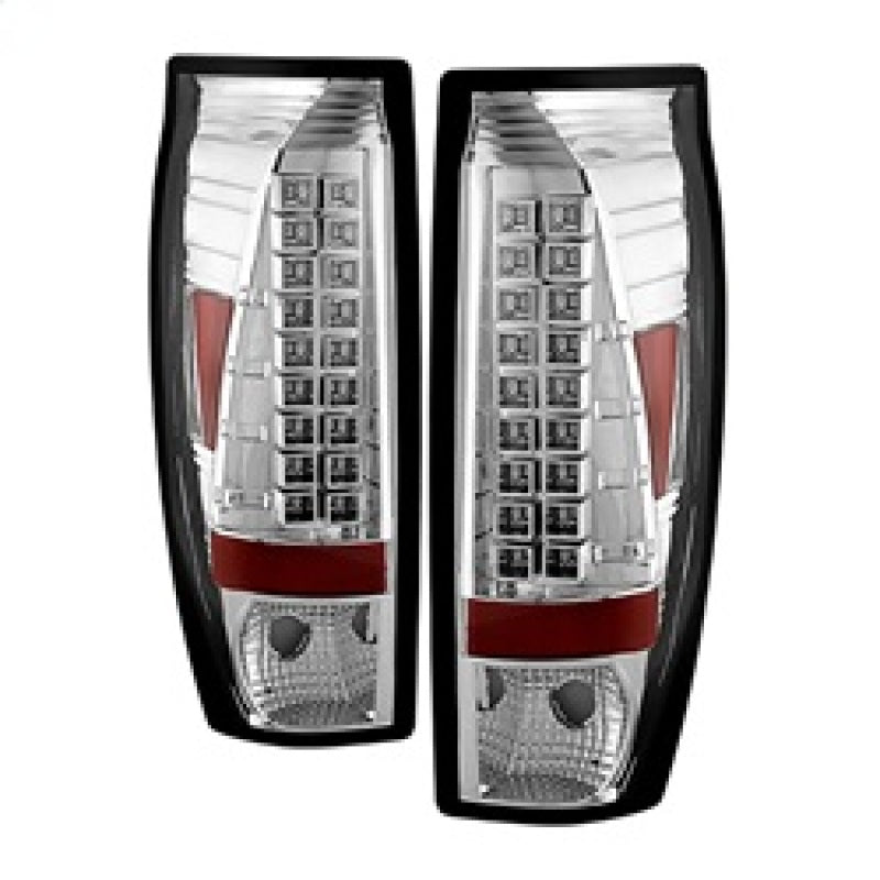 Spyder Chevy Avalanche 02-06 LED Tail Lights Chrome ALT-YD-CAV02-LED-C 5001078