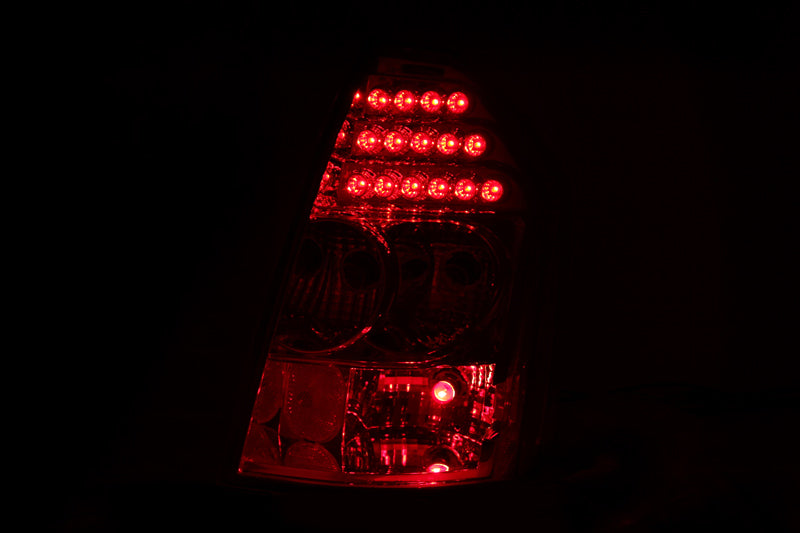 Anzo 2005-2007 Chrysler 300C LED Tail lights Black