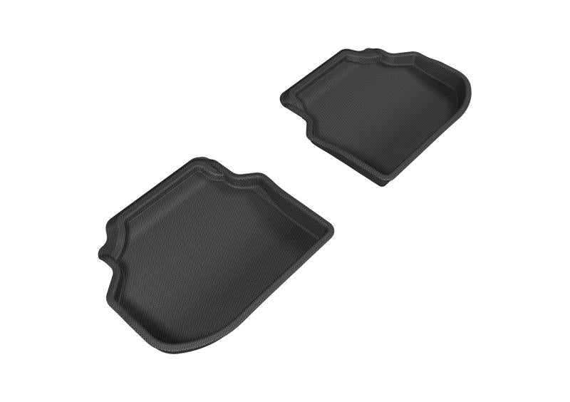 3D MAXpider 2011-2014 BMW 5 Series F10 Kagu 2nd Row Floormats - Gray L1BM05421501
