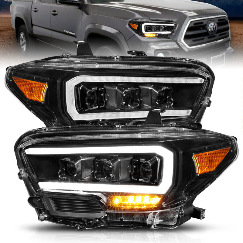 ANZO 2016-2017 Toyota Tacoma TRD LED Projector Headlights 111500