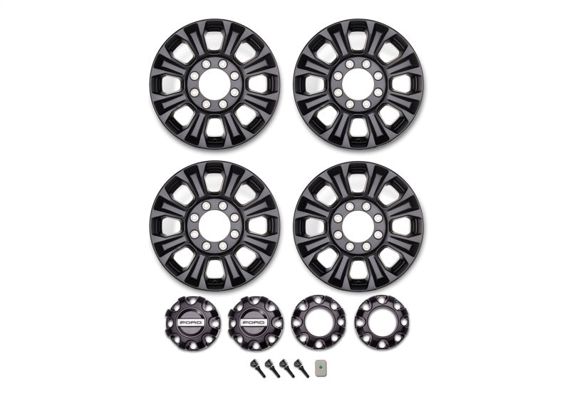 Ford Racing 05-22 Super Duty 18x8 Matte Black Wheel Kit M-1007K-1808SD