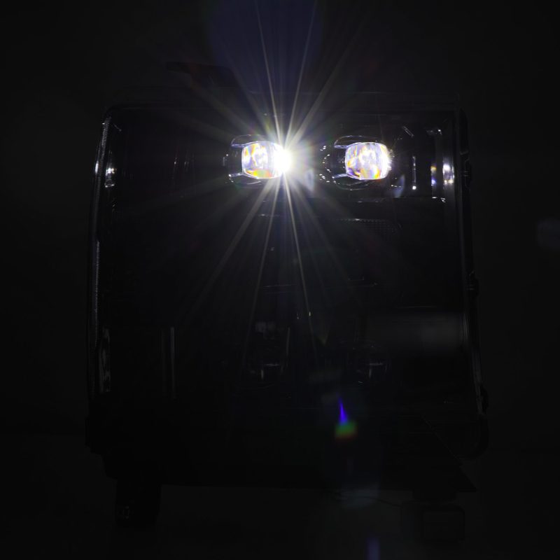 AlphaRex 16-18 Chevy 1500HD NOVA-Series LED Proj Headlghts Alpha BK Atv Lgt/SeqSig & DRL(Req 810023) 880236 *Discontinued