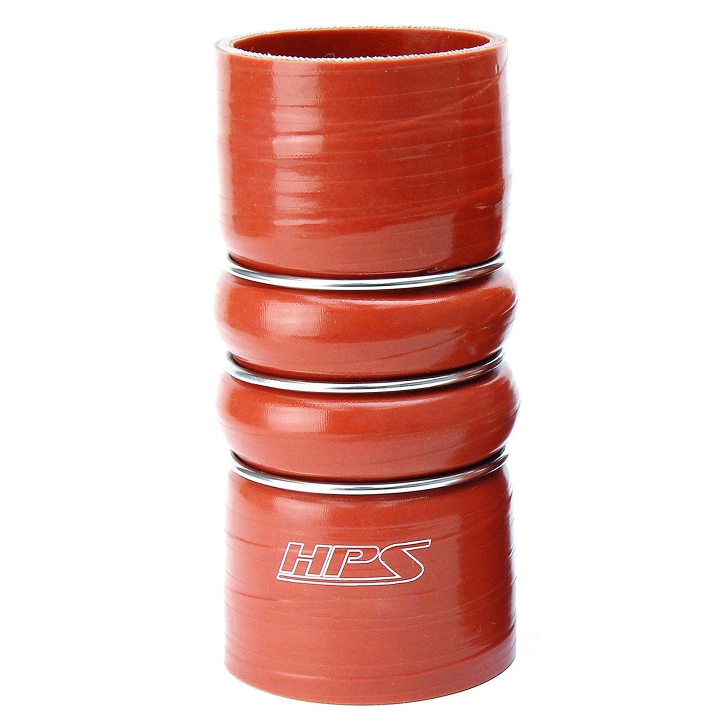 HPS Performance Products HPS 3-3/4" ID, 6" Length, Silicone Charge Air Cooler CAC Hose Double Hump Coupler Bellow Hot Side, Ultra High Temp 4-ply Aramid Reinforced, 95mm ID