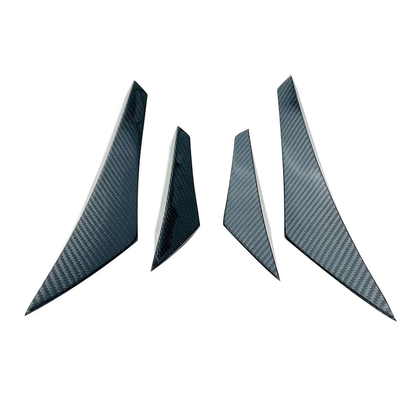 PRO Style Dry Carbon Fiber Front Bumper Splitters for McLaren GT