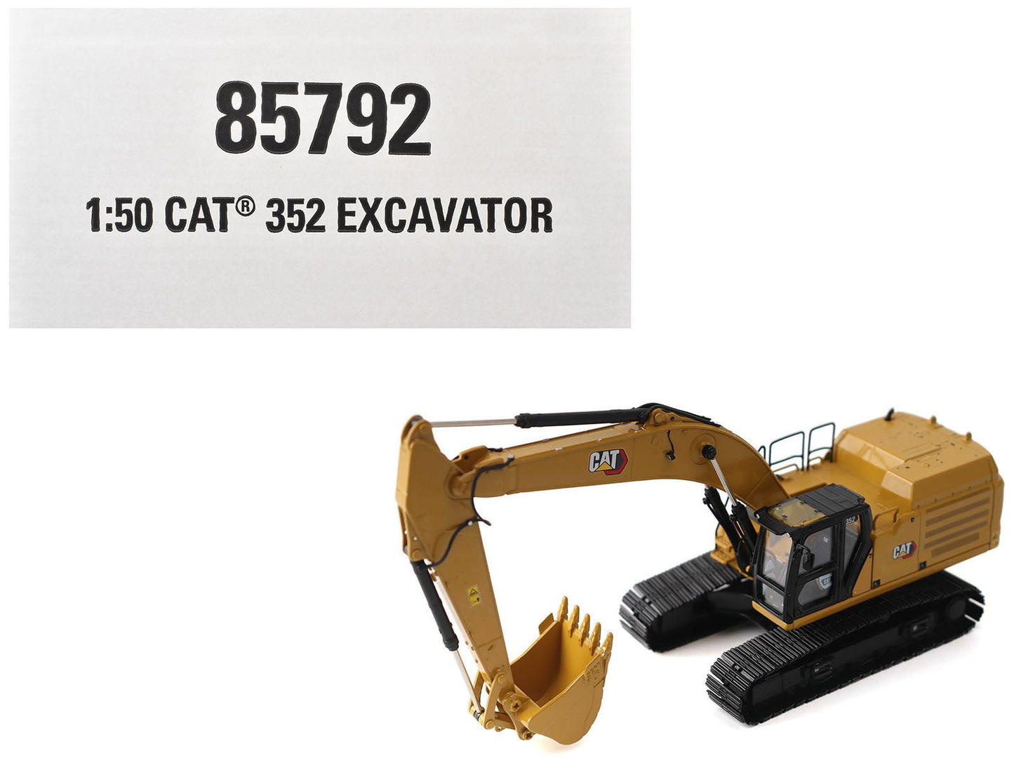 CAT Caterpillar 352 Next Generation Excavator Yellow "High Line" Series 1/50 Diecast Model by Diecast Masters  free shipping USA