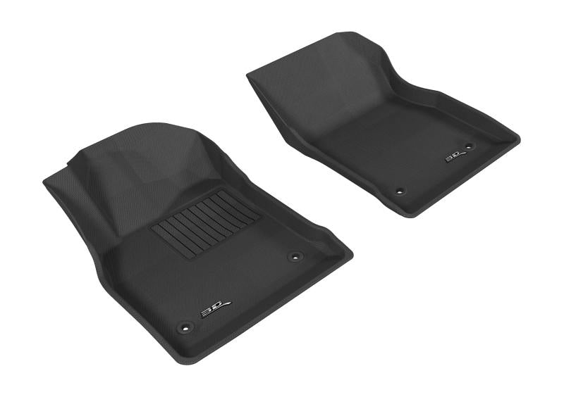 3D MAXpider 2011-2015 Chevrolet Cruze/Cruze Limited Kagu 1st Row Floormat - Gray L1CH04411501