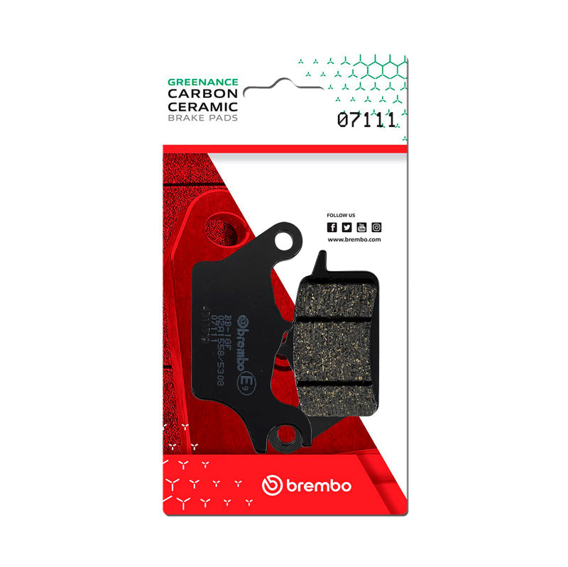 Brembo OE Suzuki Address/Yamaha Tricity Carbon Ceramic Brake Pad - Front 07111
