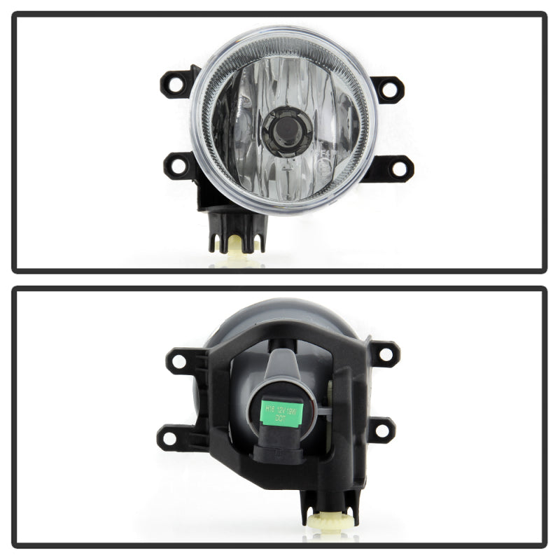 Spyder 19-21 Toyota RAV4 OEM Style Fog Light w/ OEM Switch - Clear FL-TRAV419-C 5087126