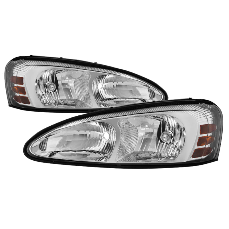 SPYDER Xtune Pontiac Grand Prix 04-08 Crystal Headlights Chrome HD-JH-PGPRIX04-AM-C 9023651