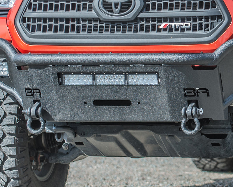 Body Armor 4x4 2016+ Toyota Tacoma Desert Series Front Winch Bumper TC-19337