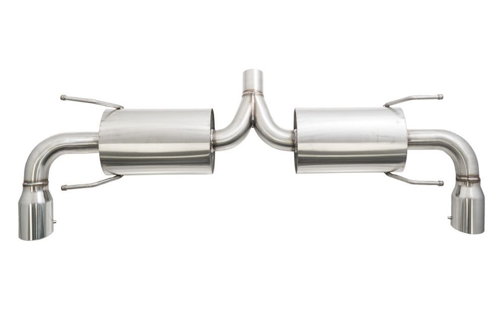Megan Racing Exhaust System CBS for 2003-2008 Mazda RX-8 T-304 Stainless Steel Burnt Tip