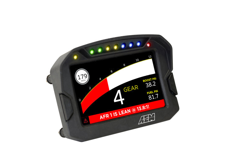 AEM CD-5G Carbon Digital Dash Display w/ Interal 10Hz GPS & Antenna 30-5602