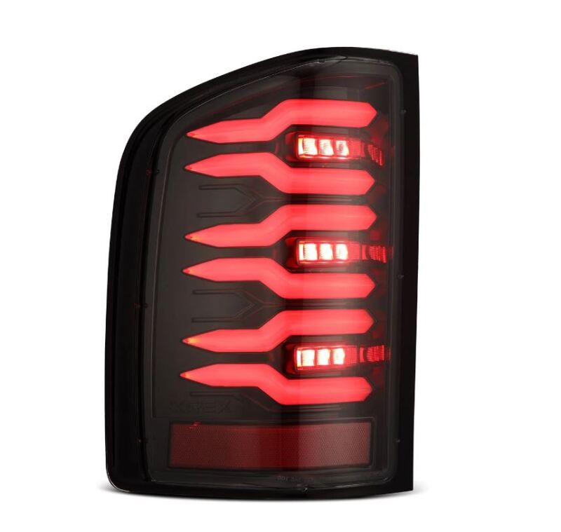 AlphaRex 07-13 Chevrolet Silverado 1500 (Ex. Hybrid Models) LUXX-Series LED Tail Lights Alpha-Black 620090 *Discontinued