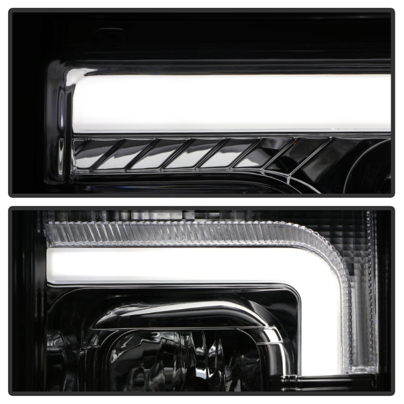 Spyder 17-18 Ford F250/F350/F450 Halogen Model Only -White Light Bar- Chrome- PRO-YD-FS17HALSI-C 5087843
