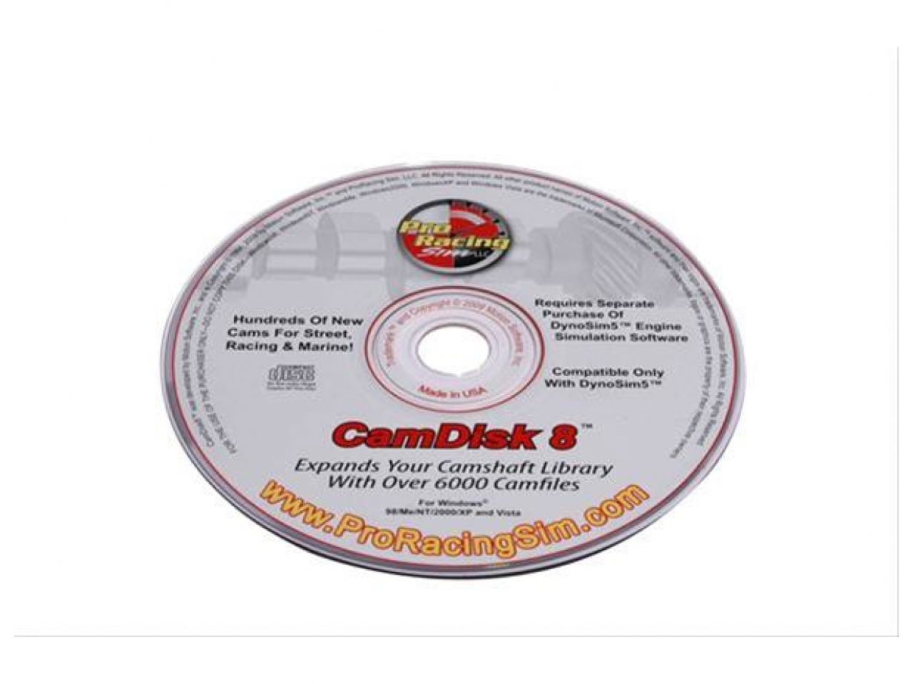 Comp Cams Software,Cam Disk 2008