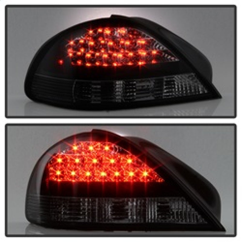 Spyder 99-05 Pontiac Grand Am LED Tail Lights - Black Smoke 5084309