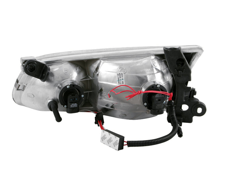 Anzo 2000-2001 Toyota Camry Crystal Headlights w/ Halo Chrome